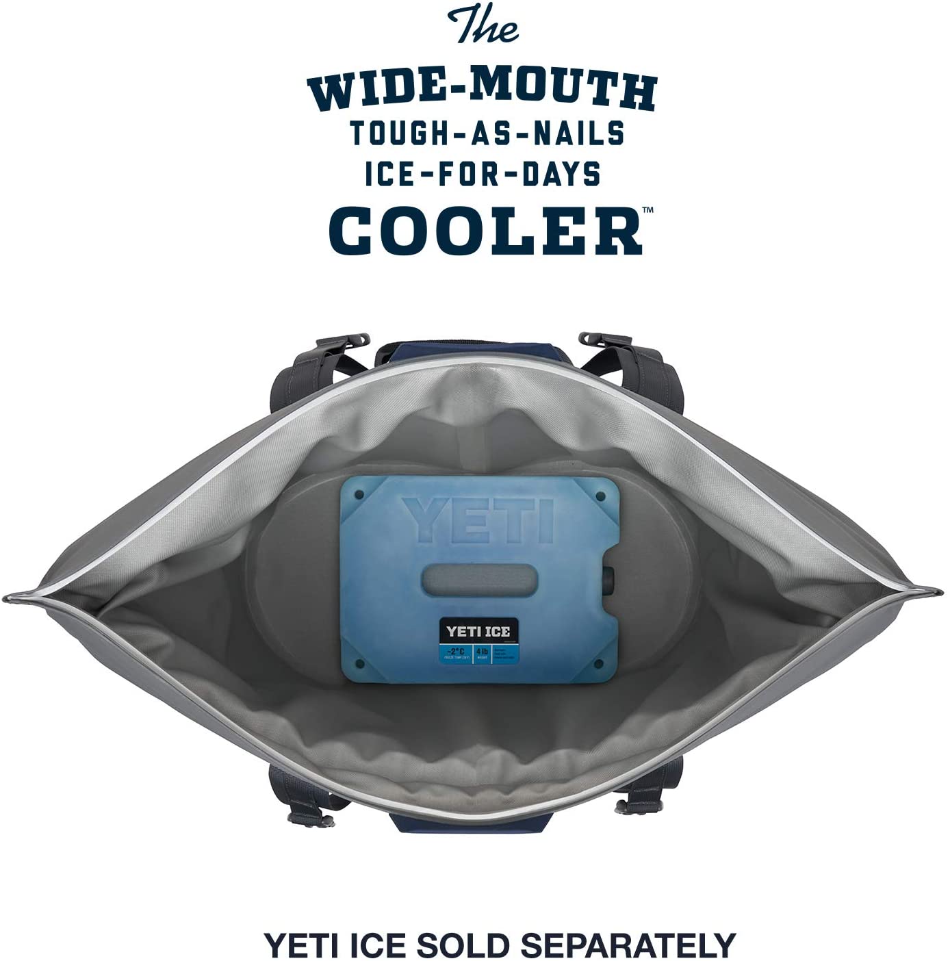 YETI Hopper M30 Portable Soft Cooler, Navy